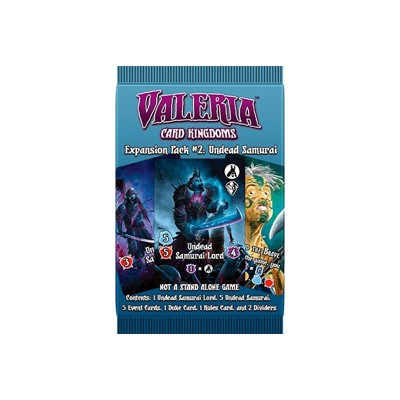 Valeria: Card Kingdoms - Expansion Pack 2 Undead Samurai