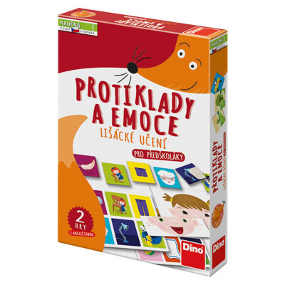 Lišácké učení pro předškoláky -  Protiklady a emoce