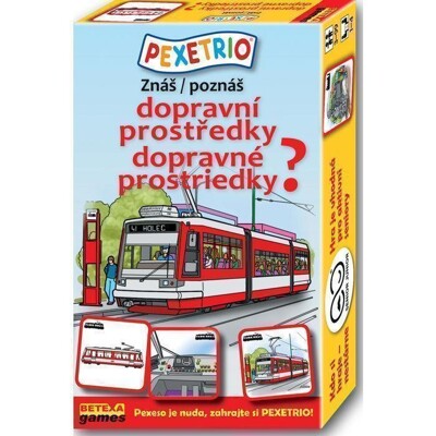 PEXETRIO - Znáš dopravní prostředky?