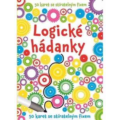 Logické hádanky - 50 karet se stíratelným fixem