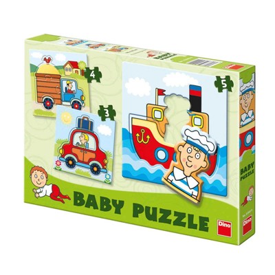 BABY puzzle - Dopravní prostředky