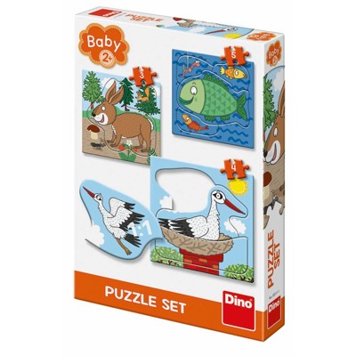 BABY puzzle set - Zvířátka: Kde žijí