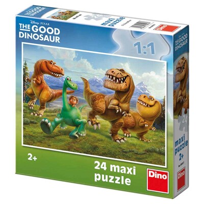 Puzzle Maxi - Hodný dinosaurus: V horách (24 dílků)