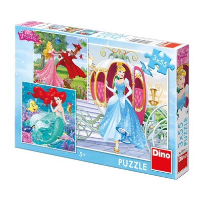 Puzzle - Já princezna (3 x 55 dílků)
