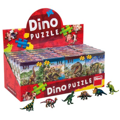 Puzzle - Dinosauři (60 dílků) + figurka