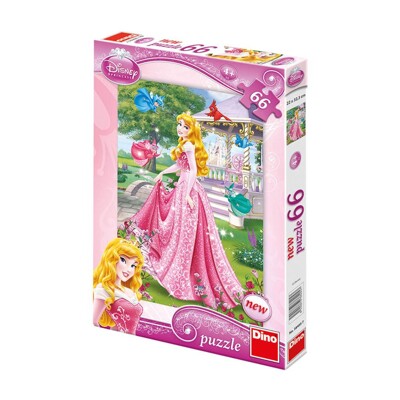 Puzzle - Šípková Růženka (66 dílků)