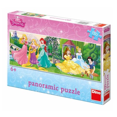 Puzzle Panoramic - Princezny na promenádě (150 dílků)