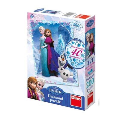 Puzzle Diamond - Frozen (200 dílků)