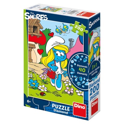 Puzzle Diamond - Šmoulinka (200 dílků)