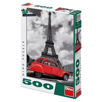 Puzzle - Citroen u Eiffelovky (500 dílků)