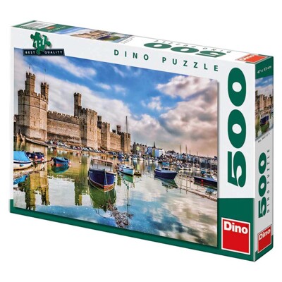 Puzzle - Velšský hrad (500 dílků)