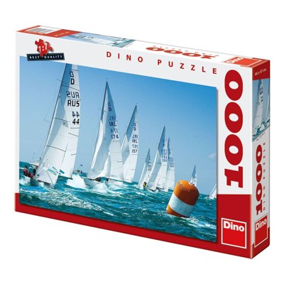 Puzzle - Závodní plachetnice (1000 dílků)