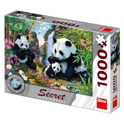 Puzzle Secret collection - Pandy (1000 dílků)