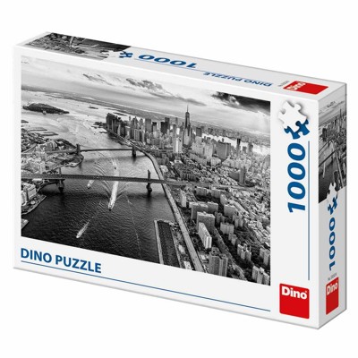 Puzzle - Letecký pohled na Manhattan (1000 dílků)