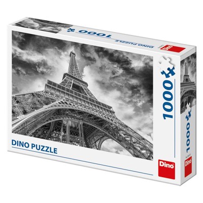Puzzle - Mračna nad Eiffelovkou (1000 dílků)