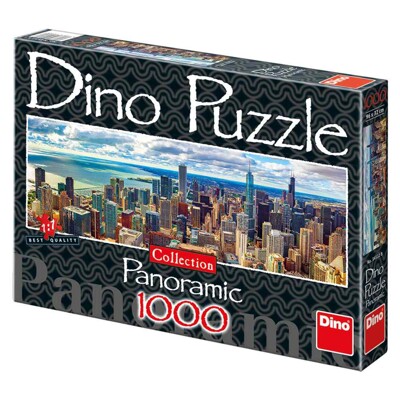Puzzle Panoramic - Chicago (1000 dílků)