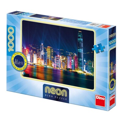 Puzzle Neon - Hong Kong (1000 dílků)