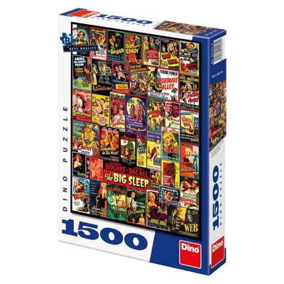 Puzzle - Filmové plakáty (1500 dílků)