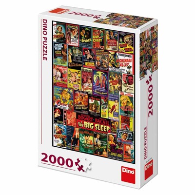 Puzzle - Filmové plakáty (2000 dílků)