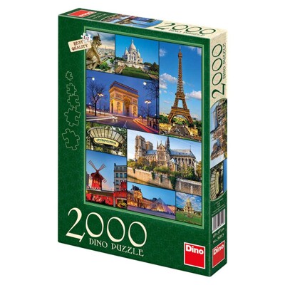 Puzzle - Paříž (2000 dílků)