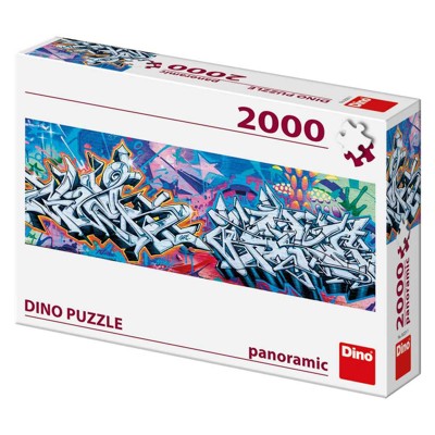 Puzzle Panoramic - Grafitti (2000 dílků)