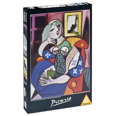 Puzzle - Picasso: Dívka s knihou (1000 dílků)