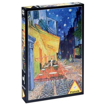 Puzzle - V. van Gogh: Noční kavárna (1000 dílků)