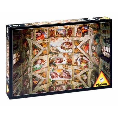 Puzzle - Michelangelo: Sixtinská kaple (1000 dílků)
