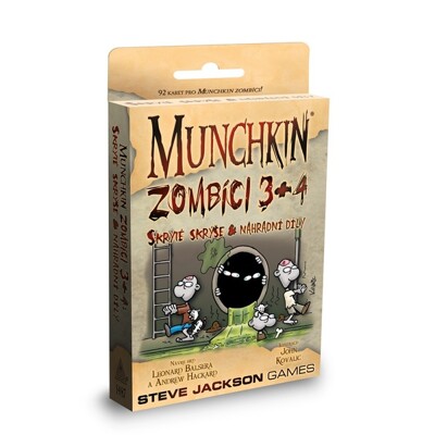 Munchkin Zombíci 3+4 - Skryté skrýše & Náhradní díly