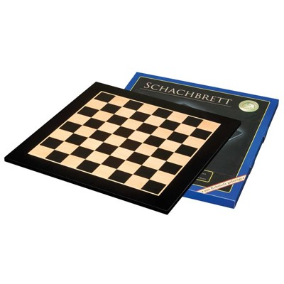 Šachovnice dřevěná -  Brüssel, černá - 45 mm