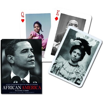 Poker karty Afroameričané - Obama