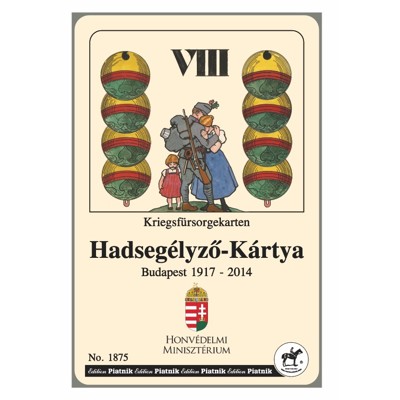 Karty mariáš. 1. světová válka - Maďarské