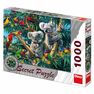 Puzzle Secret collection - Koaly (1000 dílků)