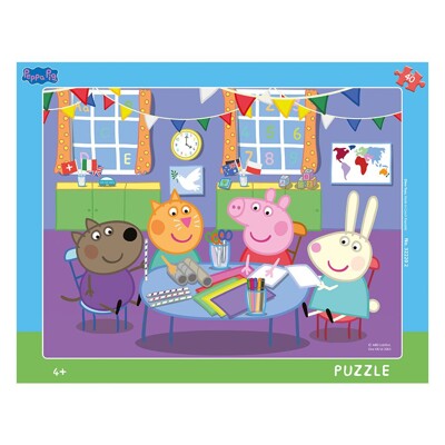 Puzzle - Peppa Pig: Ve školce (40 dílků)