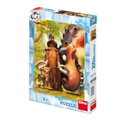 Puzzle XL - Doba ledová: Dinosauři (100 dílků)
