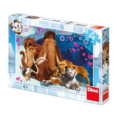 Puzzle - Doba ledová: Zamilovaní (24 dílků)