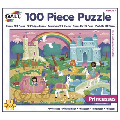 Puzzle - Princezny (100 dílků)