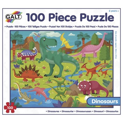 Puzzle - Dinosauři (100 dílků)