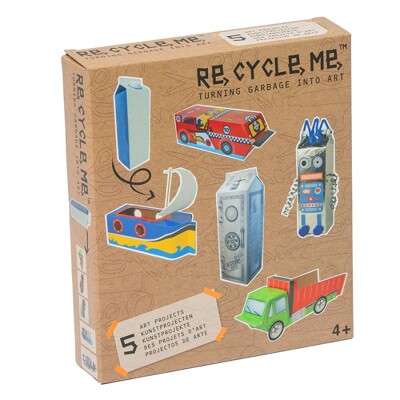 Set Re-cycle me pro kluky - Karton od mléka