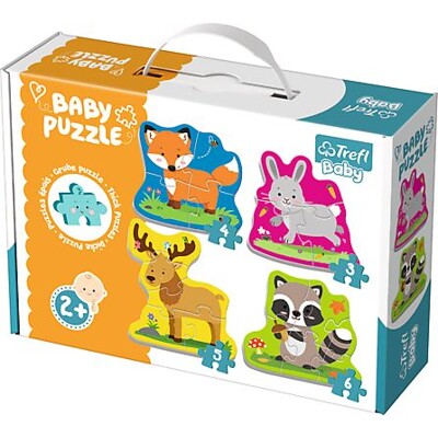 Puzzle Baby classic - Zvířata z lesa