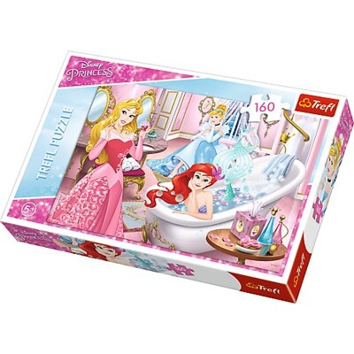 Puzzle - Před bálem / Princezny (160 dílků)