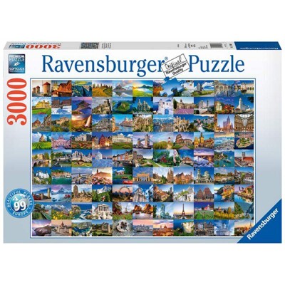 Puzzle - 99 krásných míst (3000 dílků)
