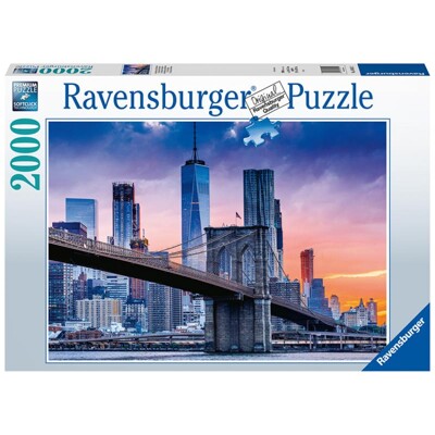 Puzzle -  New York s mrakodrapy (2000 dílků)
