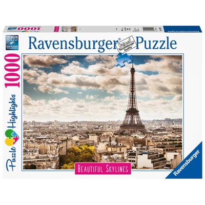 Puzzle - Paříž  Eiffelova věž (1000 dílků)