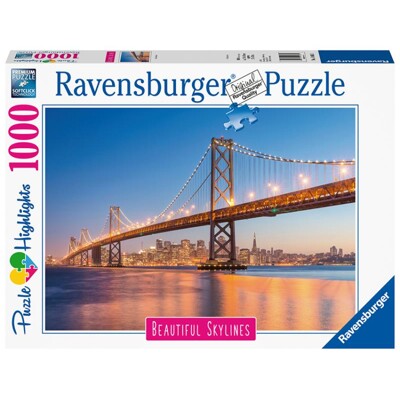 Puzzle - San Francisco (1000 dílků)