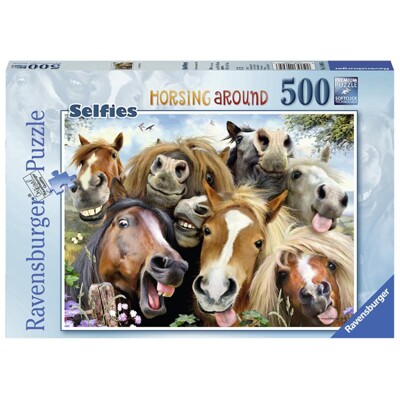 Puzzle - S koňmi (500 dílků)