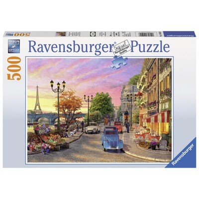 Puzzle - Večer v Paříži (500 dílků)