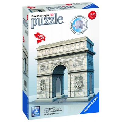 Puzzle 3D - Vítězný oblouk (216 dílků)