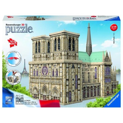 Puzzle 3D - Notre Dame (216 dílků)