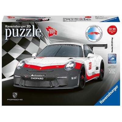 Puzzle 3D - Porsche GT3 Cup (108 dílků)